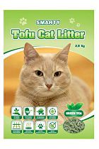 Smarty Tofu podstielka pre mačky - zelený čaj 6l