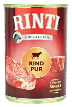 Rinti Dog konzerva Sensible PUR hovädzie 400g