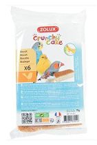 Sušienky vtáčie CRUNCHY CAKE APPLE BANANA 6ks 75g Zolux
