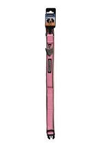 Obojok IMAC nylonový ružový 38-45/2 cm