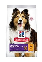 Hill's Can.Dry SP Sensitive Adult Medium Chicken 14kg