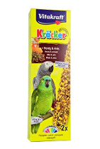 Vitakraft Bird Kräcker papagáj africký medová palica 2ks