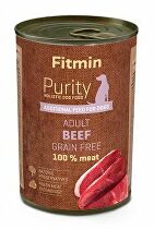 Fitmin dog Purity konzerva s hovädzím mäsom 400g
