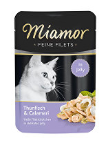 Miamor Cat Filet z tuniaka + kalamáre 100g